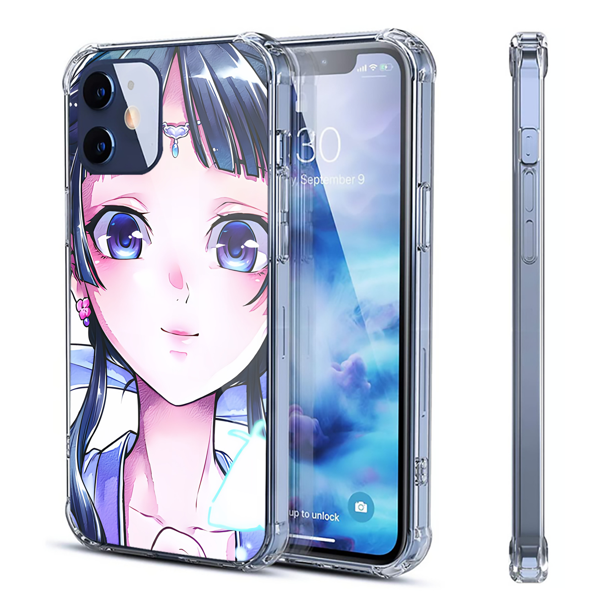 （画像用） 薬屋のひとりごと The Apothecary Diaries 【iPhone 12シリーズ対応】透明スマホケース（クリアソフトケース）